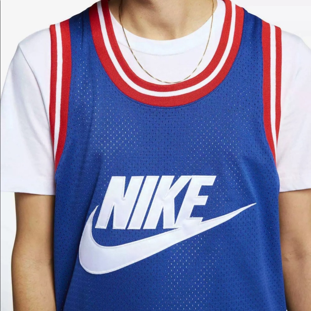 NWT Men Nike NSW Statement Mesh Basketball Jersey - Picture 4 of 4